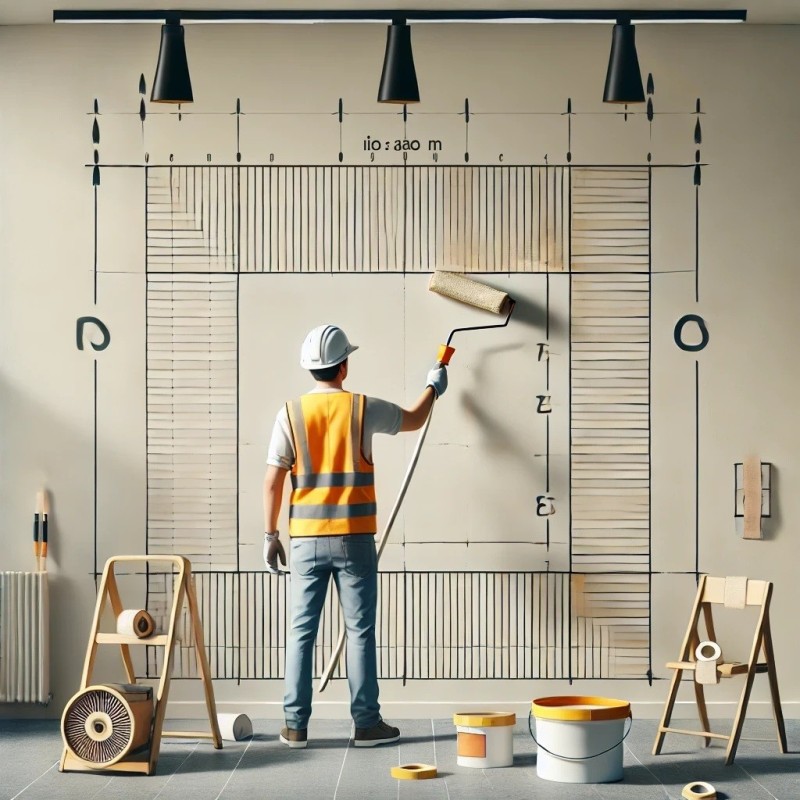 Mano de obra por mt²